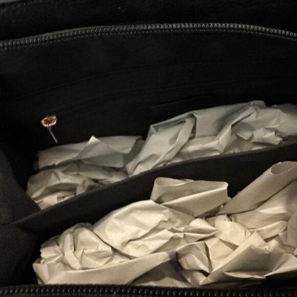 Black Handbag with Tassles 7342 NWT Boutique - Picture 5 of 7